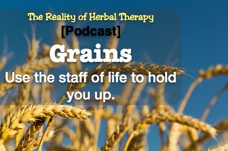 Use the staff of life to hold you up. (Grains)